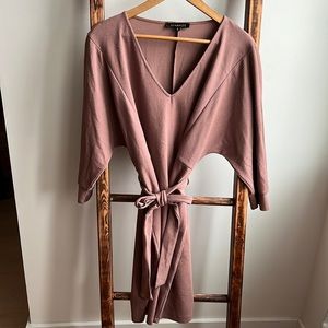 Dynamite dirty pink dress